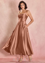 Elvie {color} Lace-up Maxi Dress