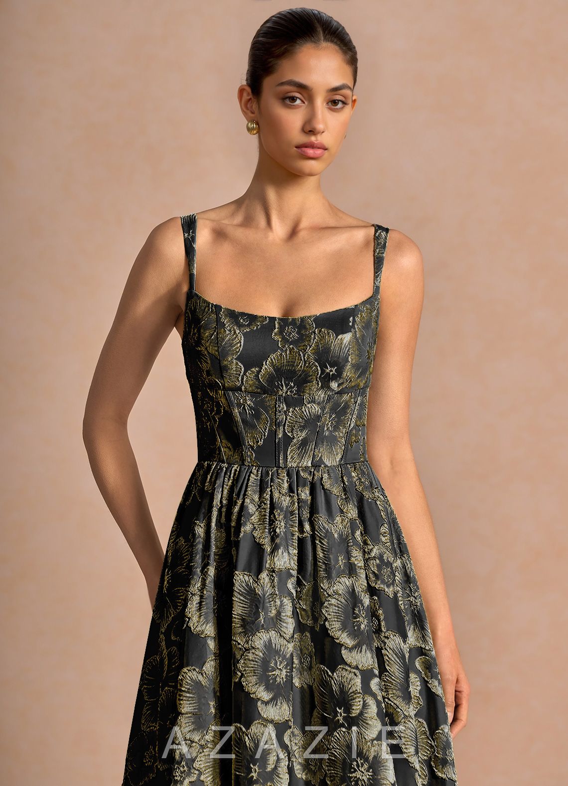 Julietteh {color} Midi Dress  sp_black_#bk13407