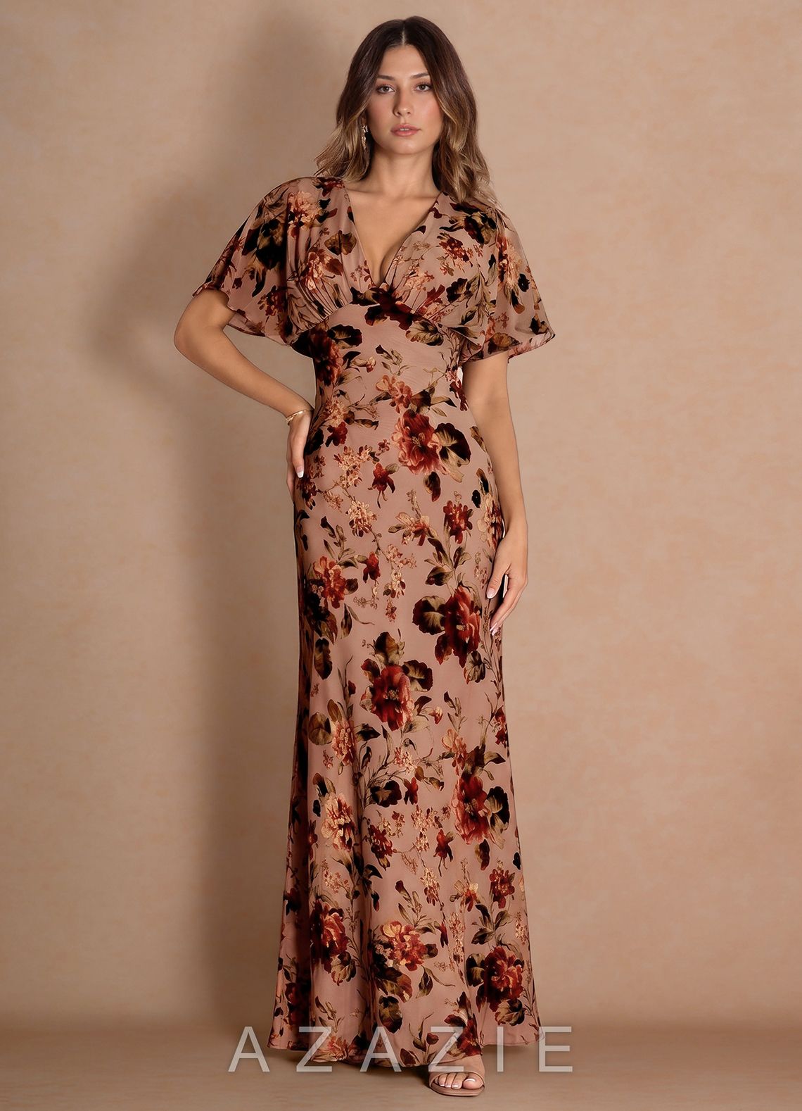 Darla {color} Maxi Dress  sp_mauve_multi_#mm134318