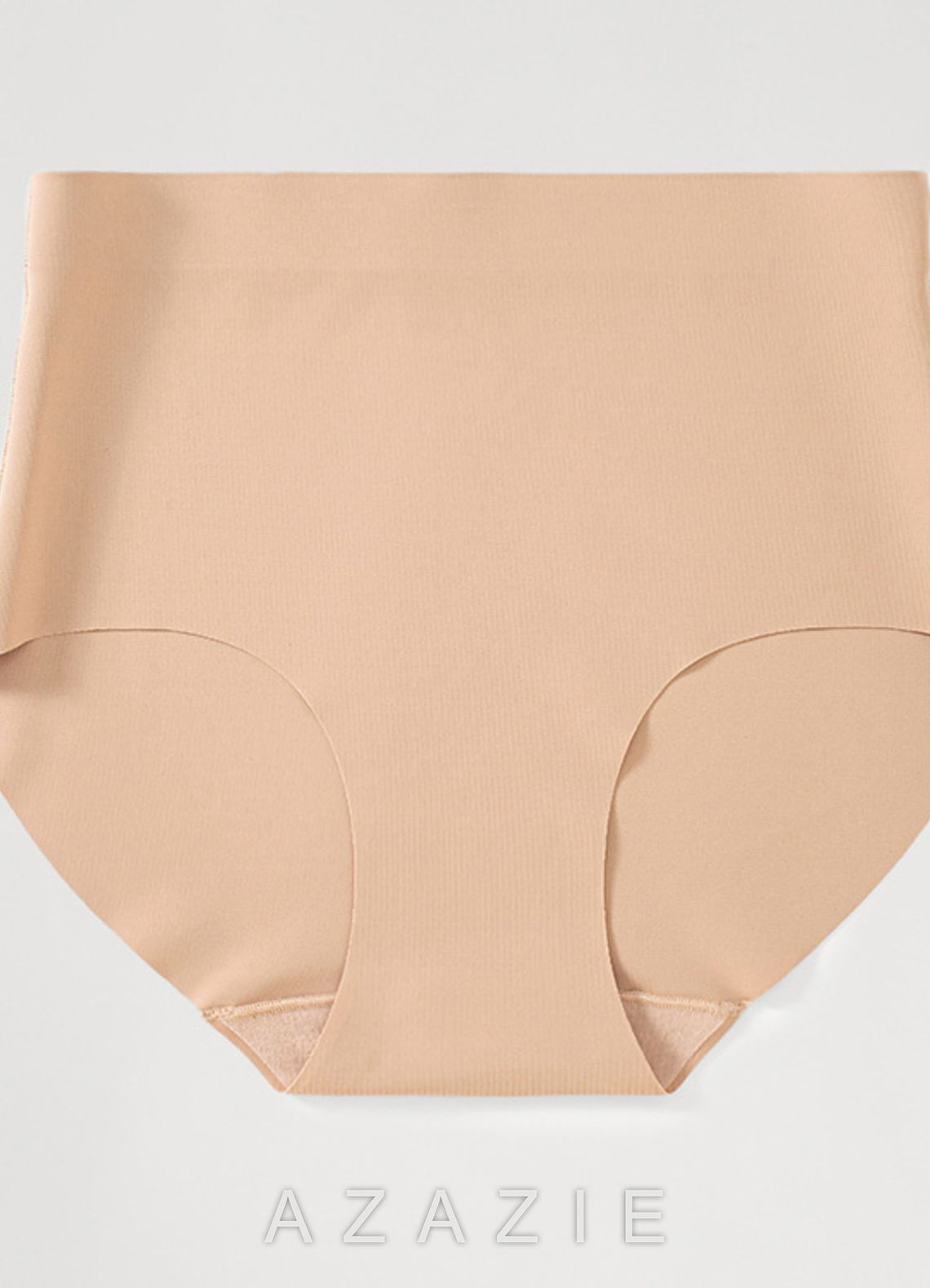 High Waist Tummy Control Seamless Briefs  nude