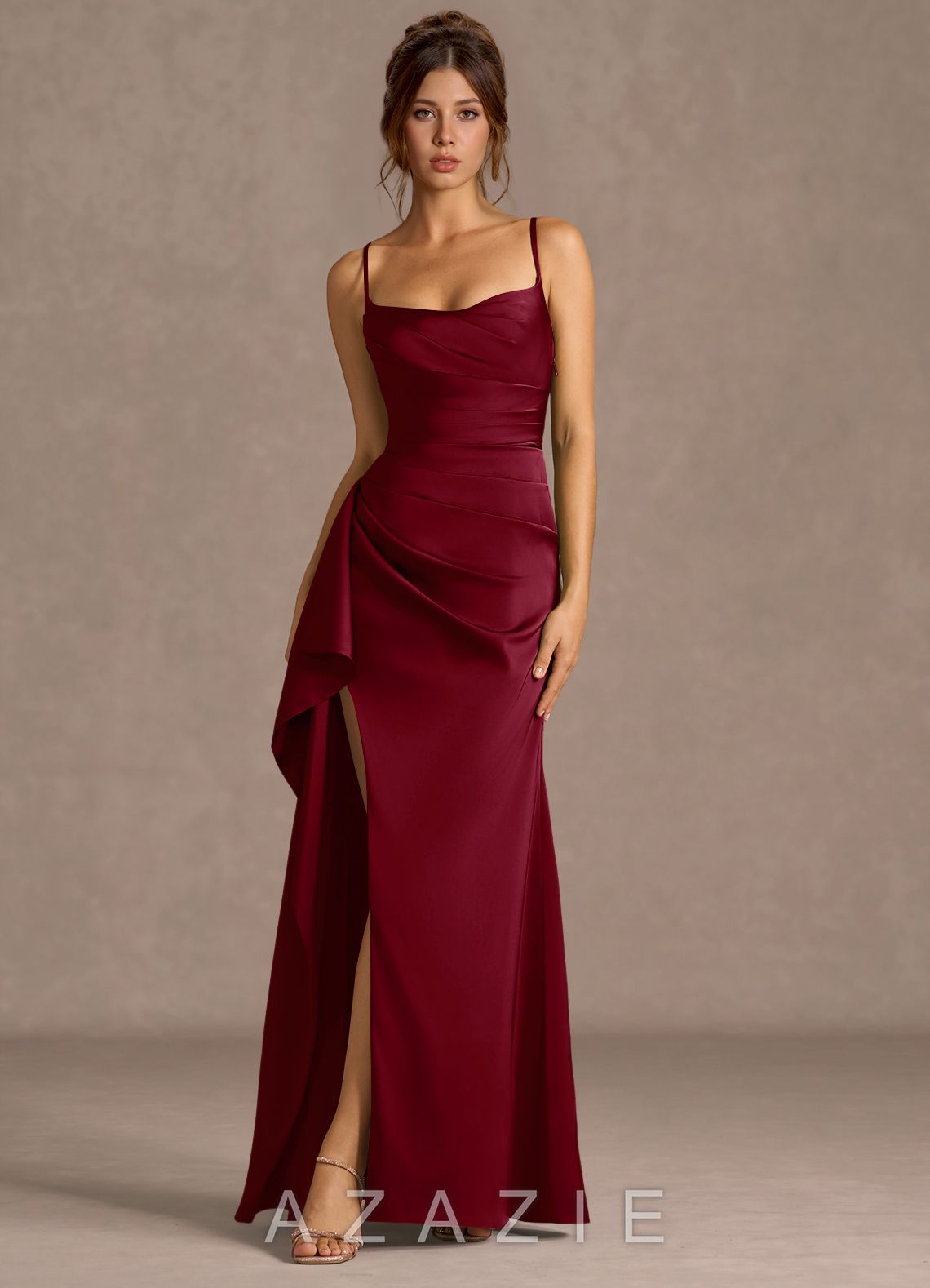 Sarai {color} Maxi Dress  sp_merlot_#me134131
