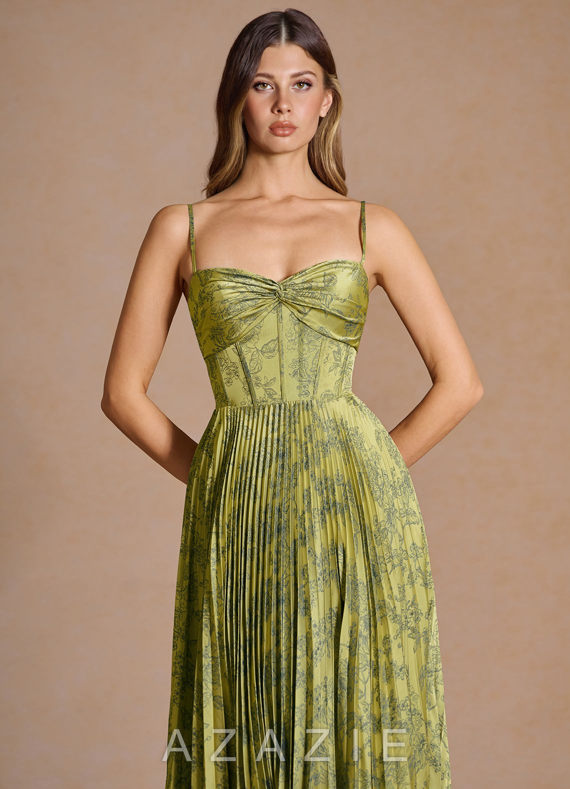 Vesper {color} Maxi Dress  sp_moss_navy_#mn134320