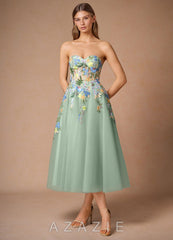 Iverine {color} Midi Dress  sp_pistachio_multi_#pm134791
