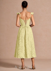 Dora {color} Midi Dress  lemon_sorbet_#134127