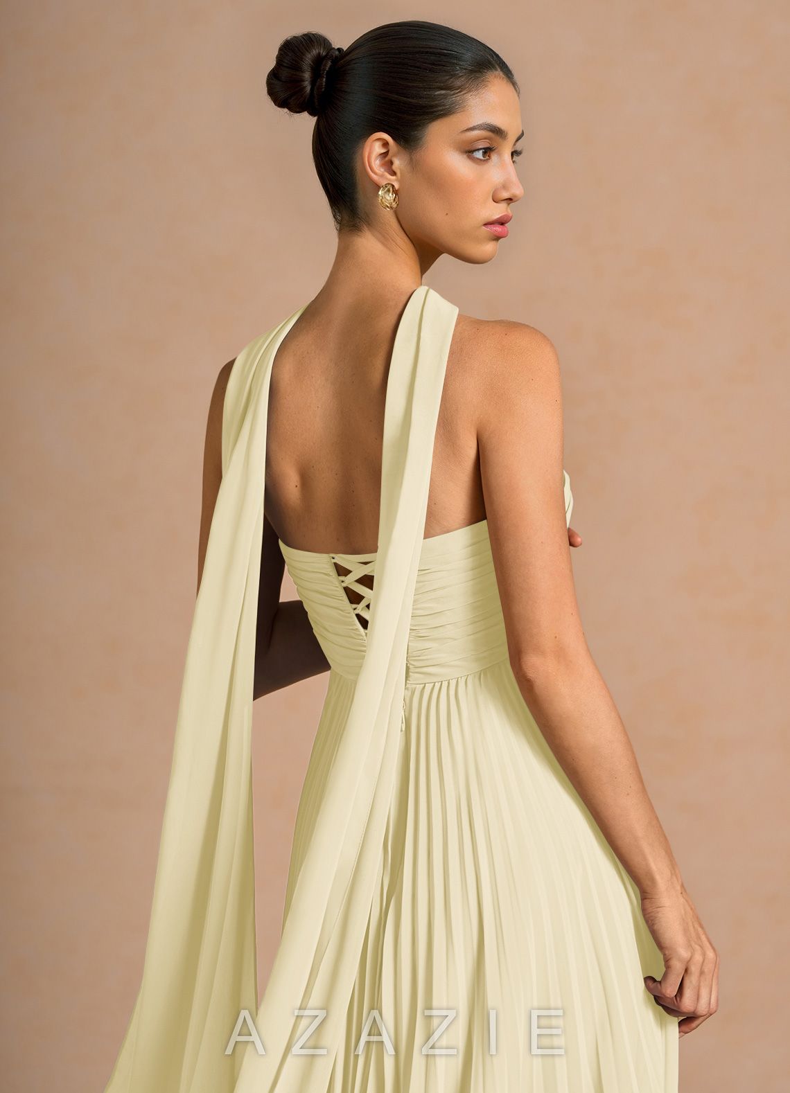 Rosalind {color} Maxi Dress  lemon_sorbet_#134127