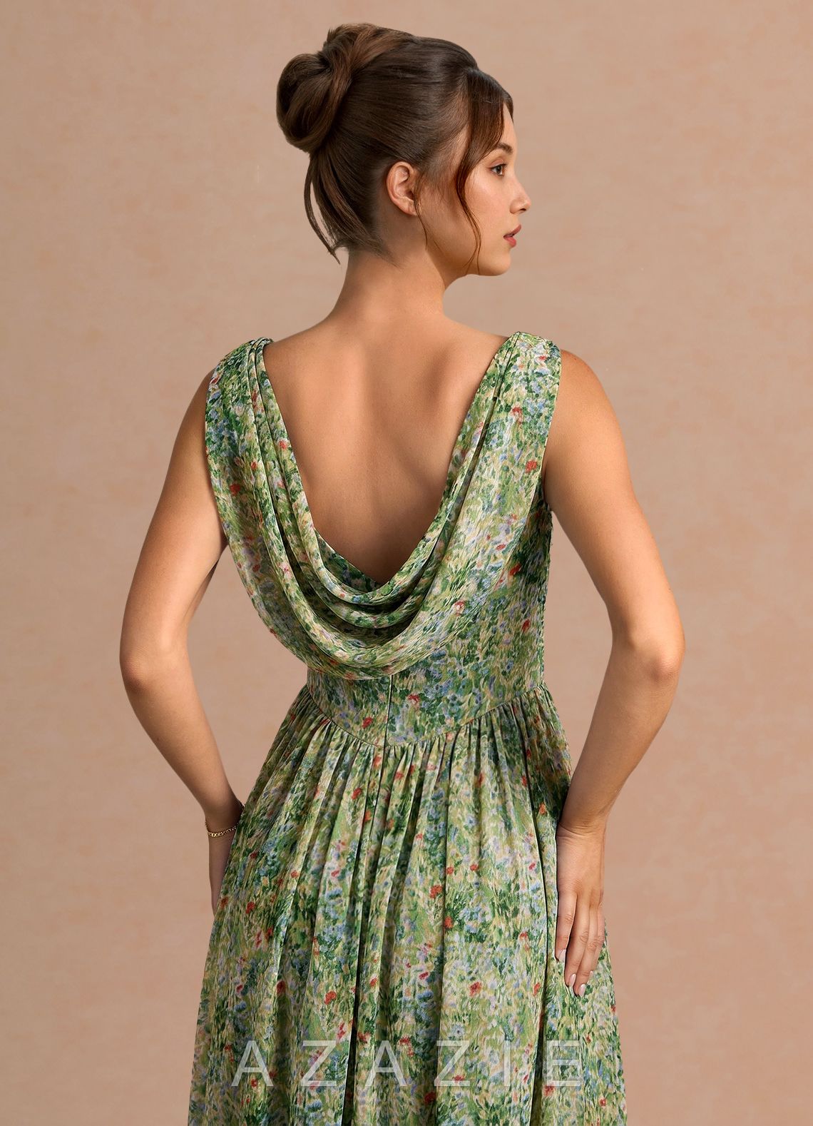 Jessamy {color} Midi Dress  sp_green_floral_#gf134901