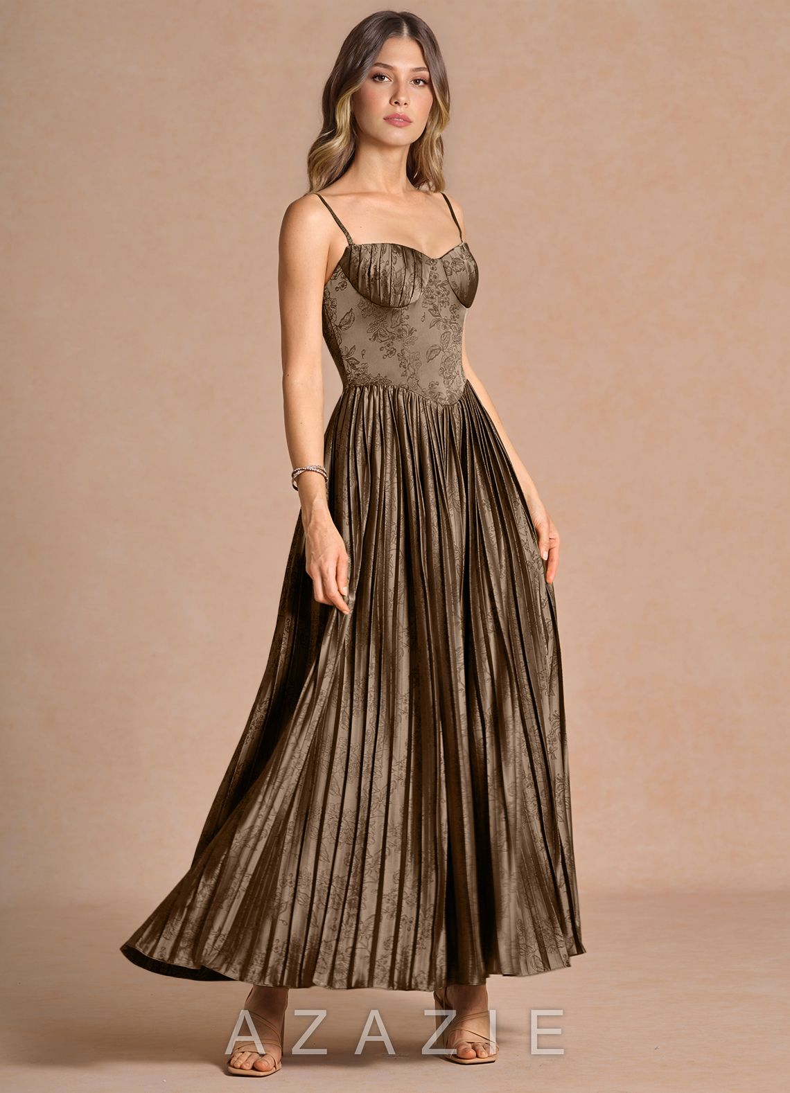 Marcella {color} Maxi Dress  sp_coffee_brown_#cb134755