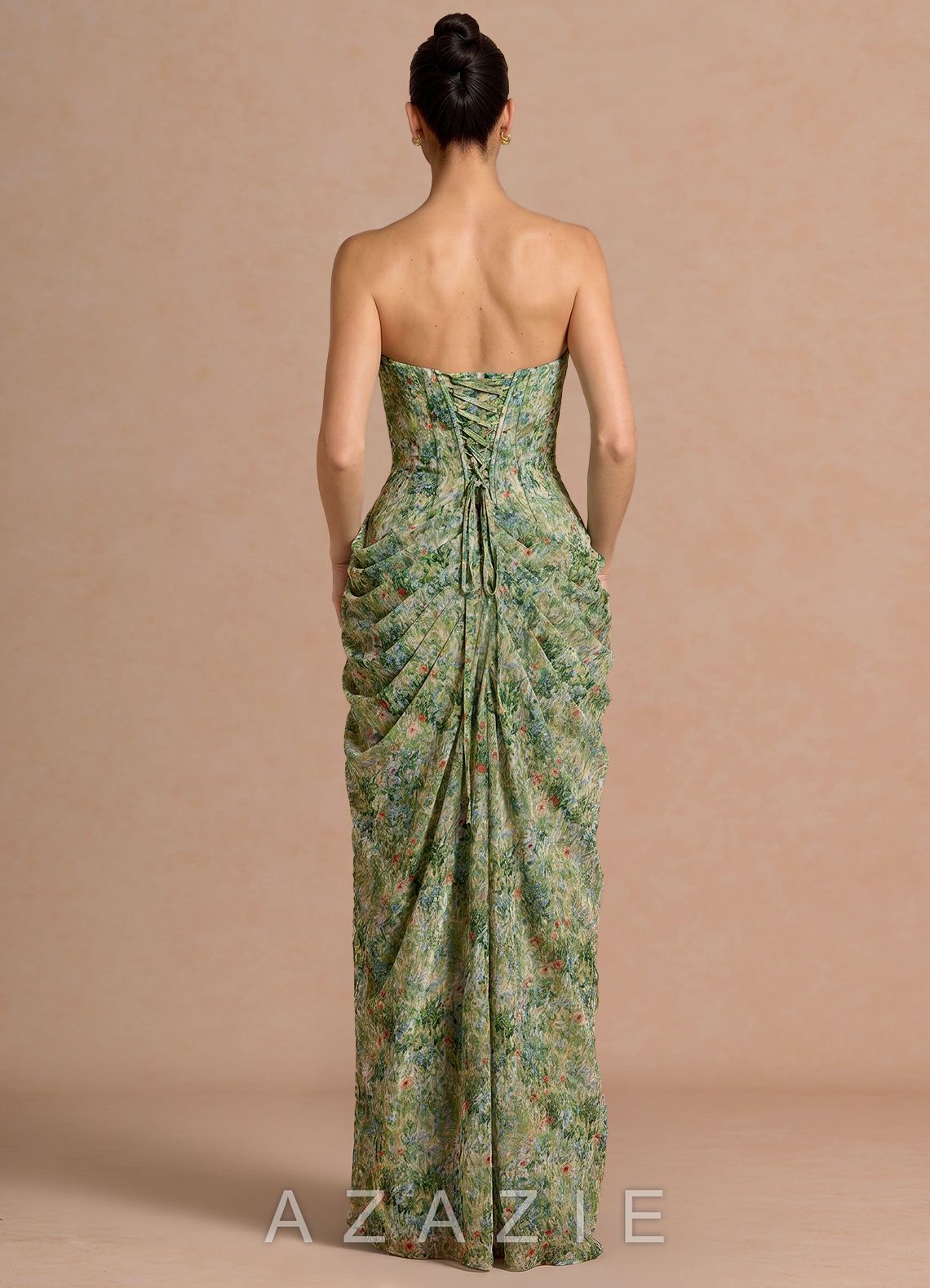 Kaavia {color} Maxi Dress  sp_green_floral_#gf134901