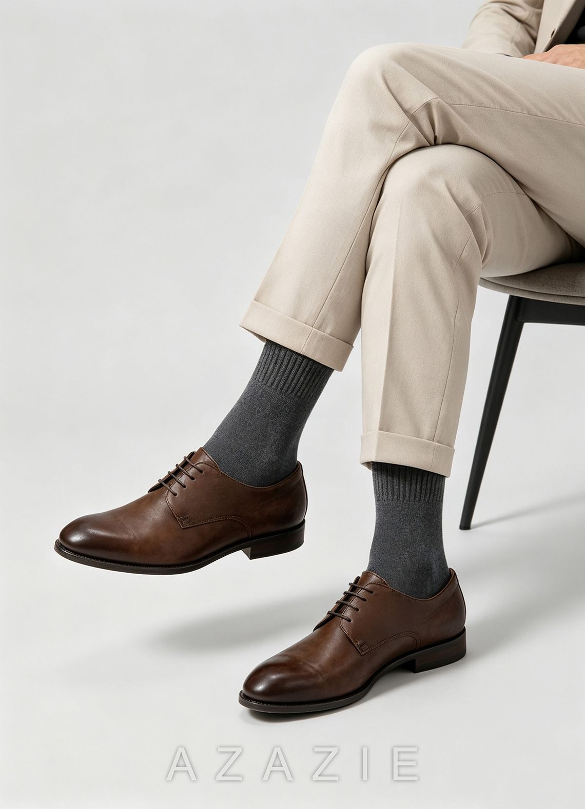 Odor-Resistant Crew Dress Socks
