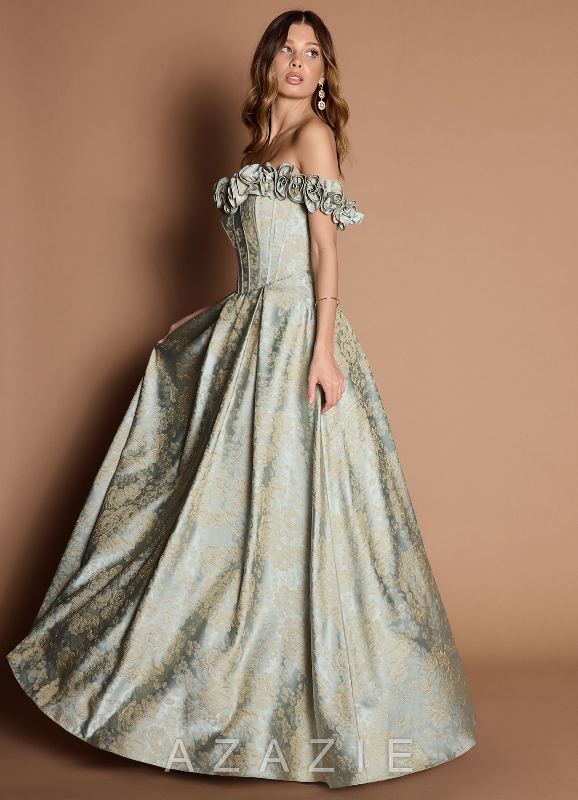 Zora {color} Gown  sp_vintage_blue_#vb134731