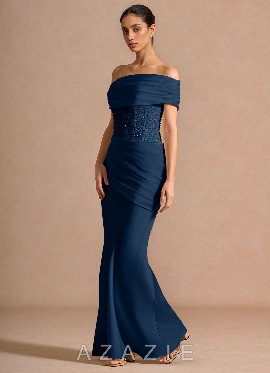 Ellora {color} Maxi Dress  navy_#ny134188