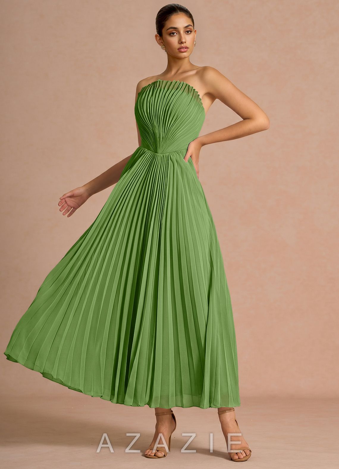 Eurydice {color} Maxi Dress  sp_herb_green_#hg134281
