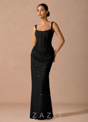 Niamh {color} Maxi Dress  black