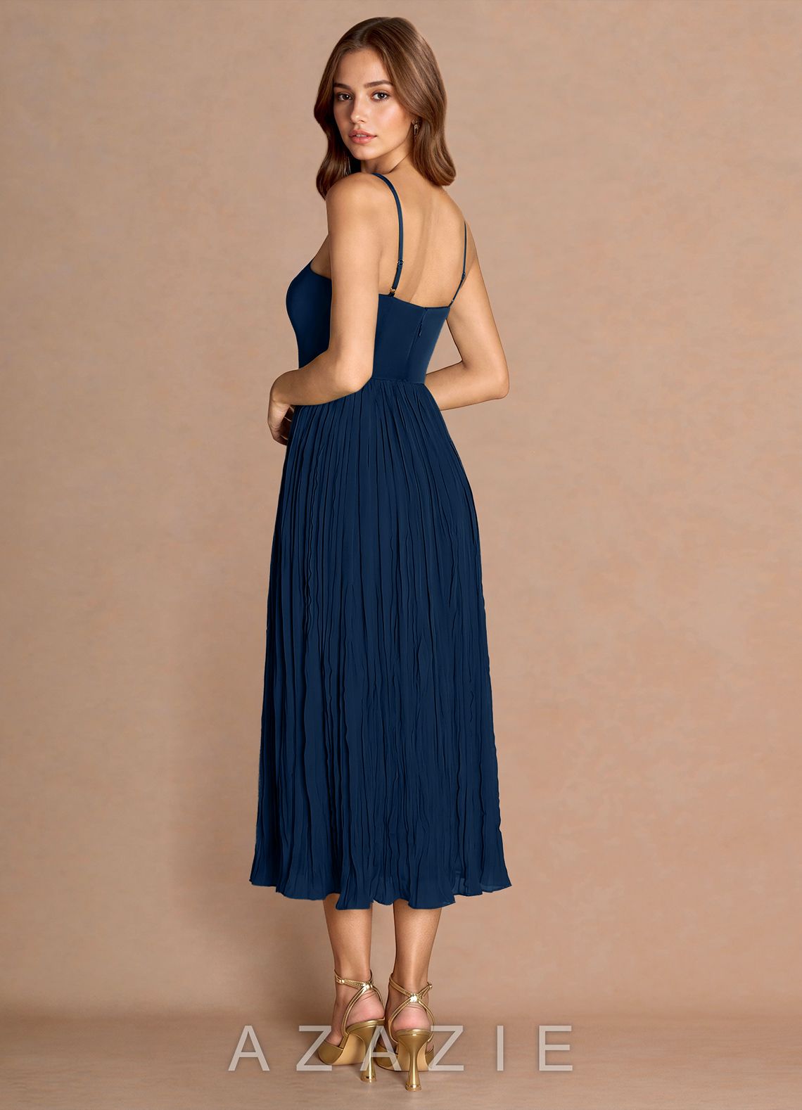 Lorie {color} Midi Dress  navy_#ny134188