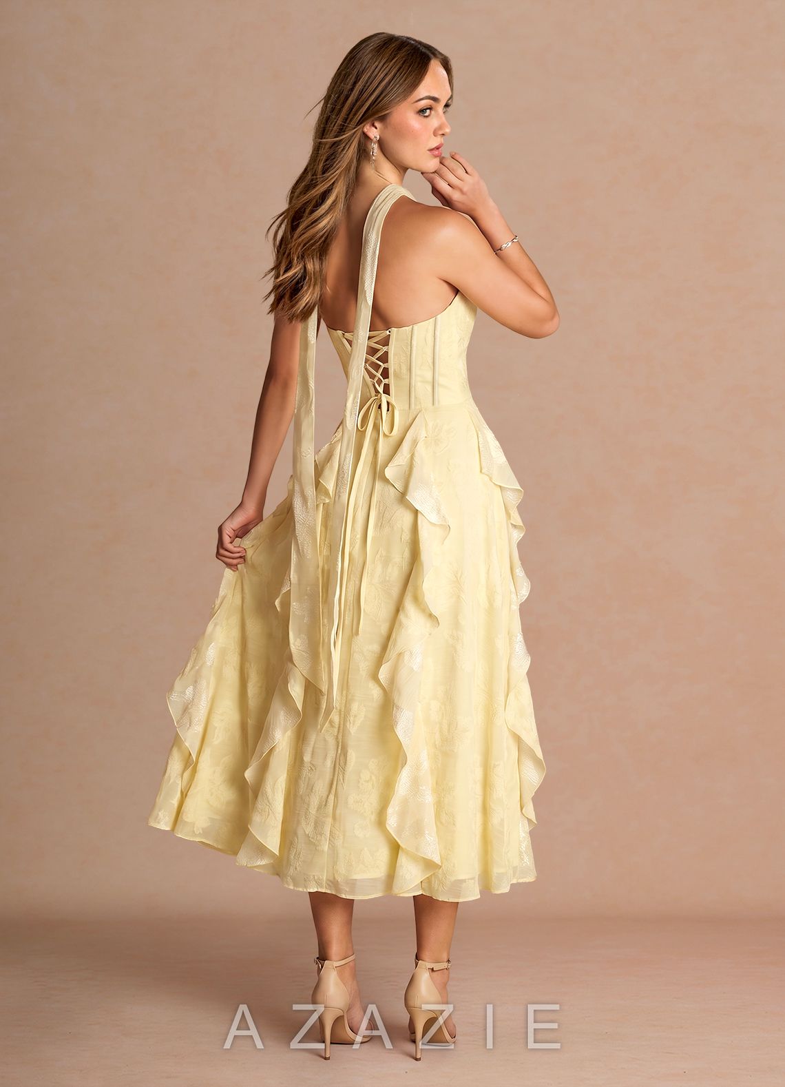 Alicent {color} Midi Dress  sp_buttercream_#bm134411