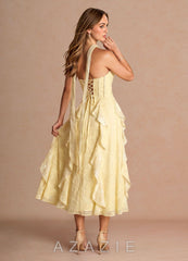 Alicent {color} Midi Dress  sp_buttercream_#bm134411