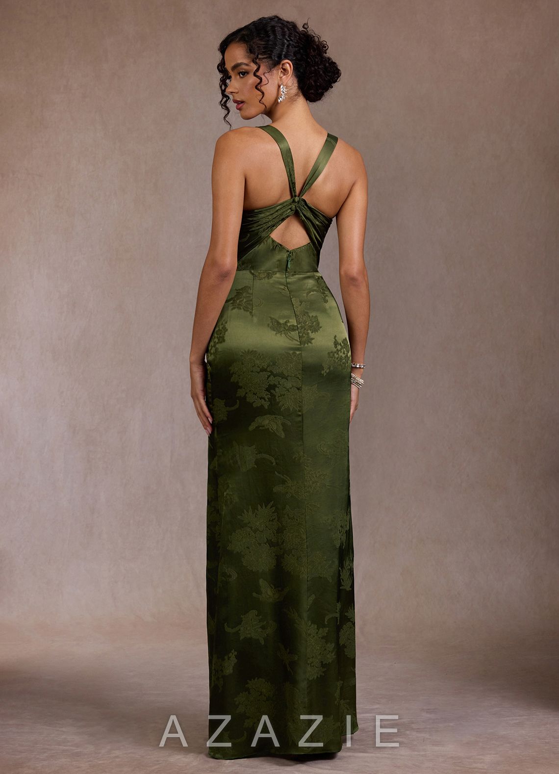 Isabelle {color} Maxi Dress  sp_dark_moss_#dm134083