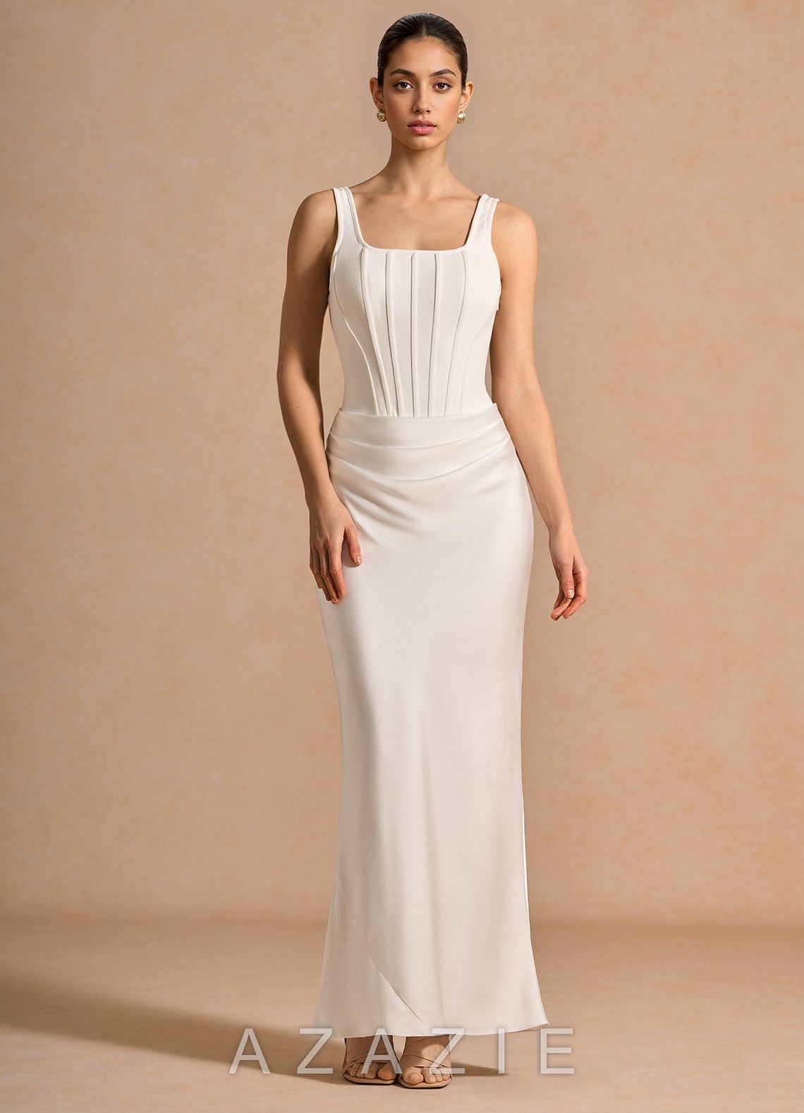Serina {color} Maxi Dress  white_#wt134112