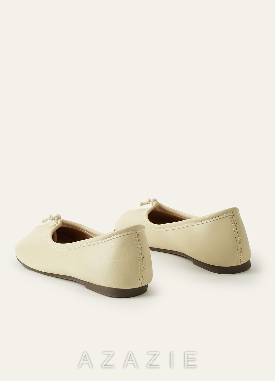 Split Toe Ballet Flats for Women Comfortable Wedding Shoes Minimalist Flat Shoes  apricot