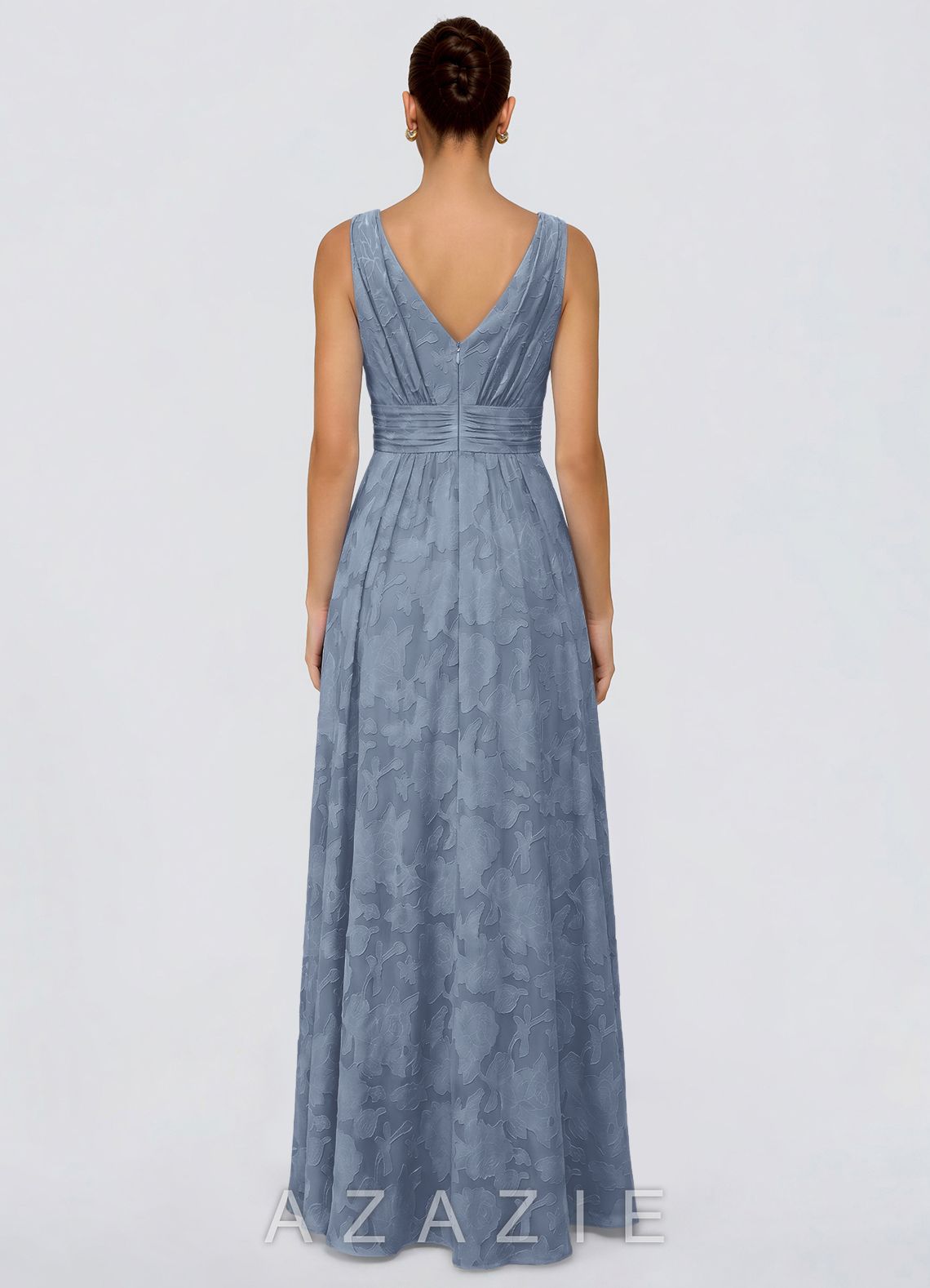 Zimo {color} Maxi Dress  powder_blue_#pb134119