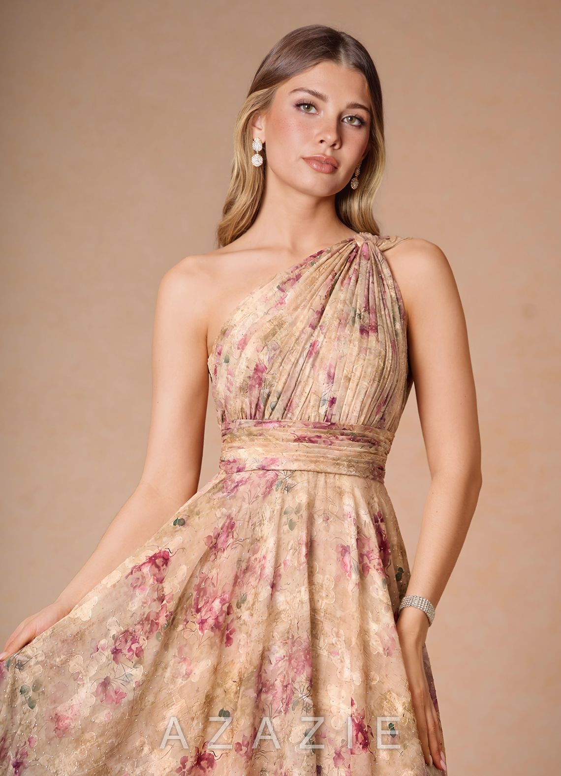 Hestia One Shoulder Maxi Dress