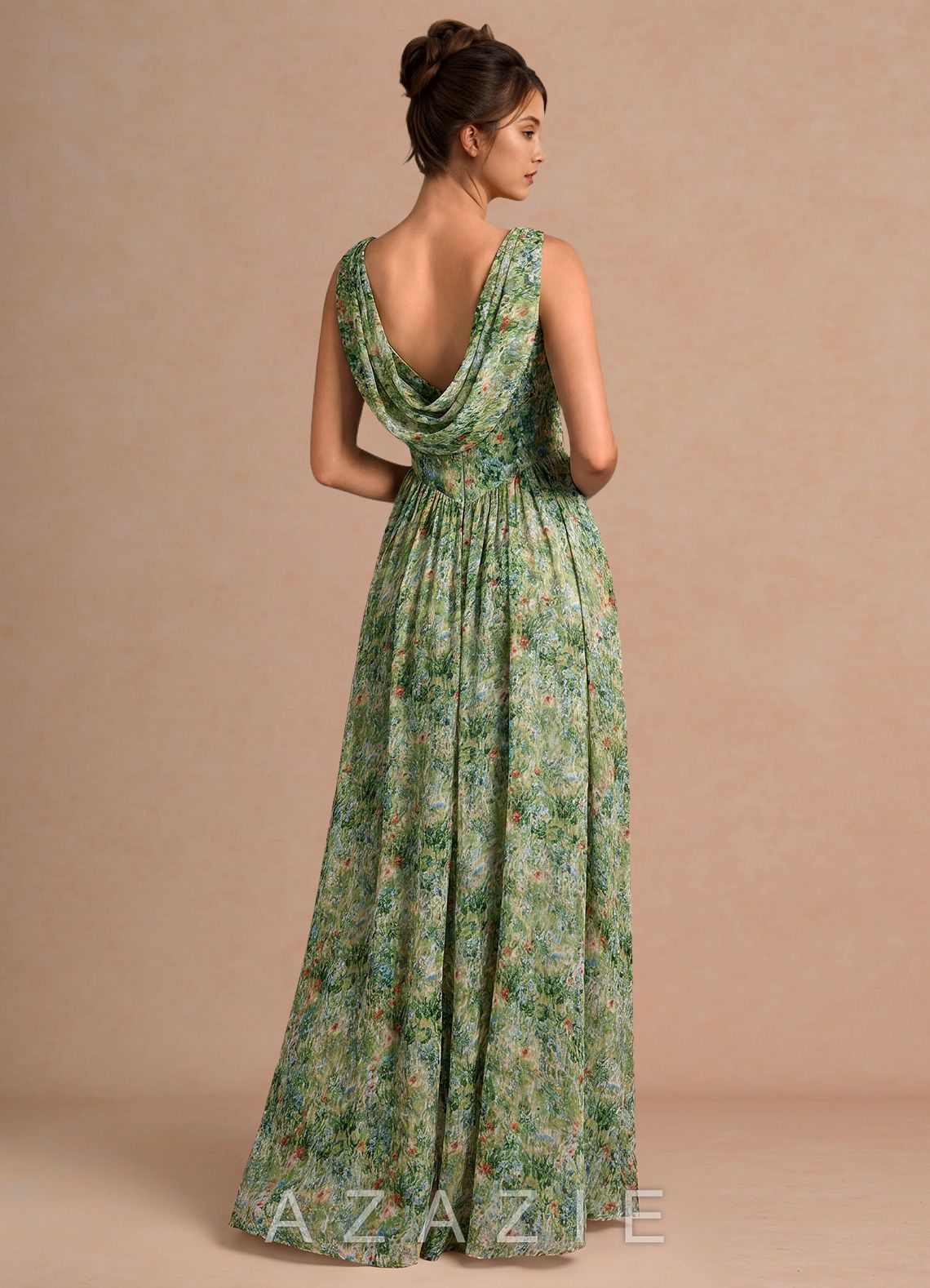Aurore {color} Maxi Dress  sp_green_floral_#gf134901