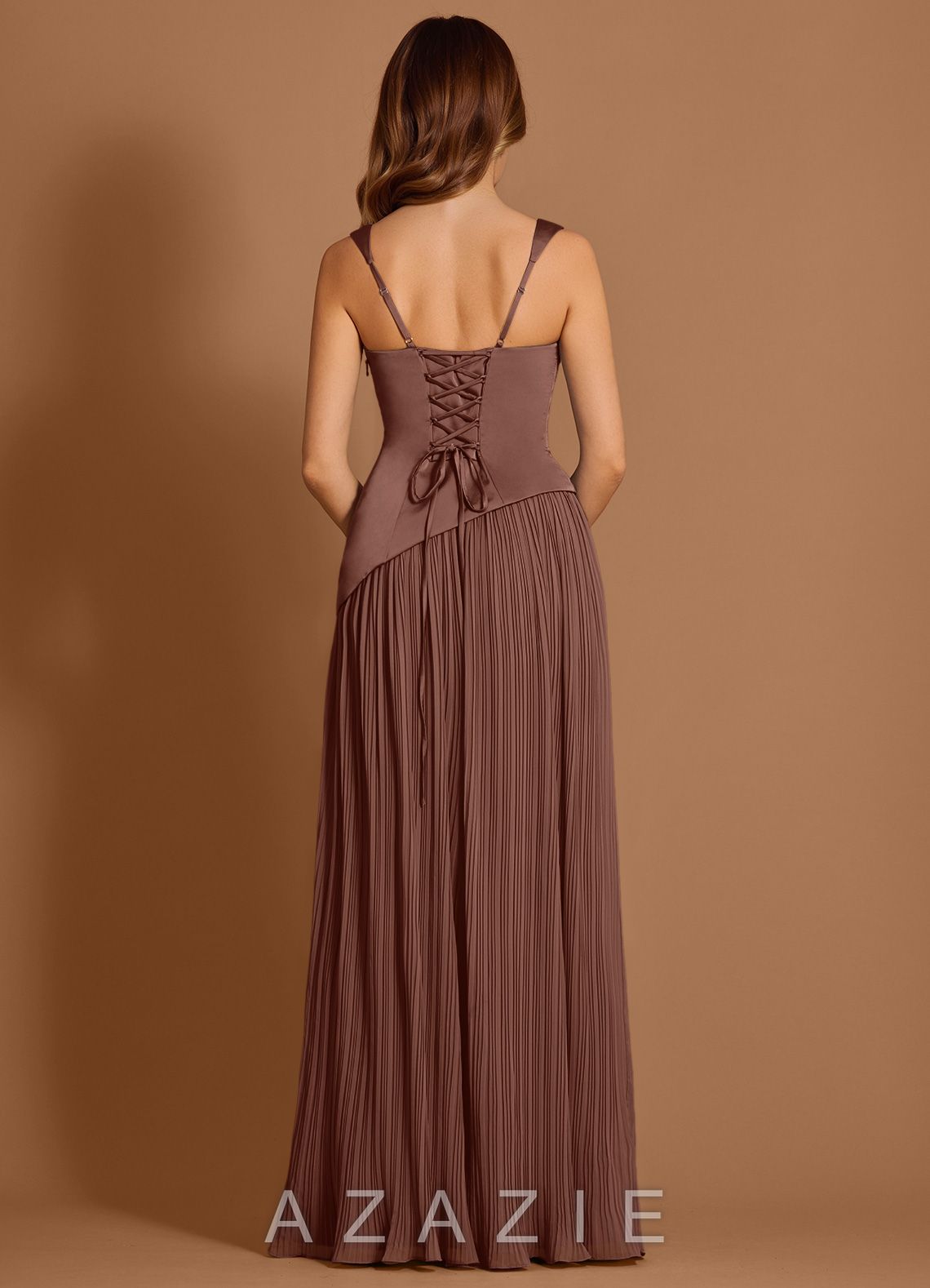 Stephanie {color} Maxi Dress  mocha_coco_#134126