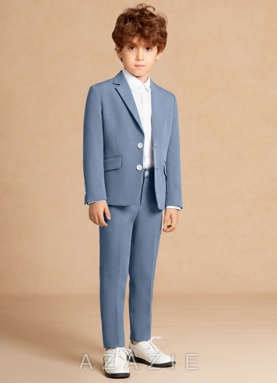 Finn Dusty Blue Boy 2-Piece Suit