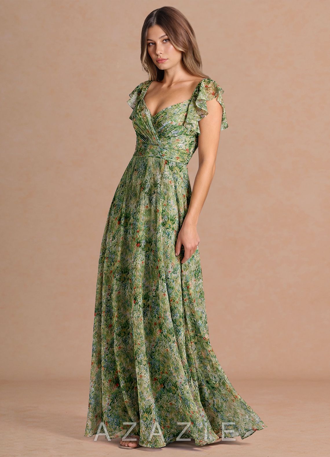 Leilani {color} Maxi Dress  sp_green_floral_#gf134901