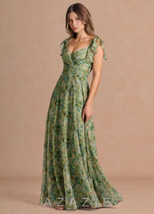 Leilani {color} Maxi Dress  sp_green_floral_#gf134901