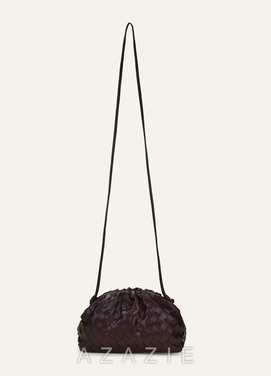 Woven Pouch Shoulder Bag