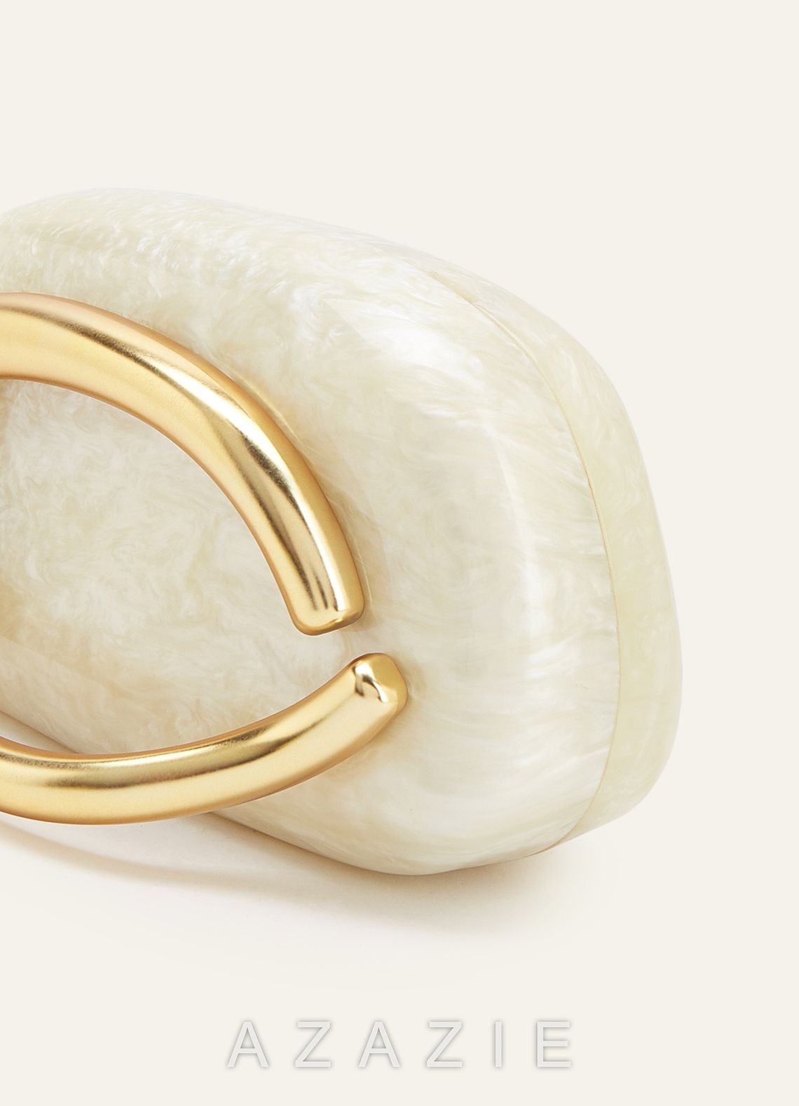 Pearlescent Acrylic Clutch