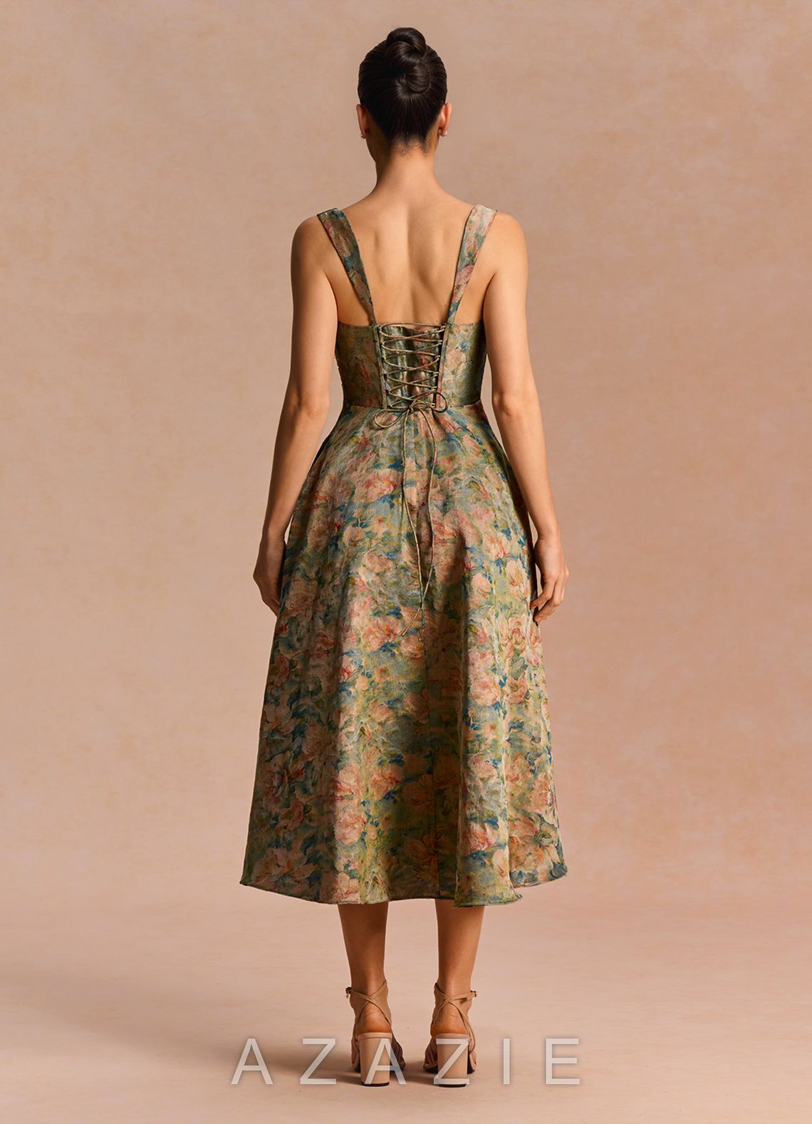 Azaria {color} Midi Dress  sp_vintage_teal_#vt134789