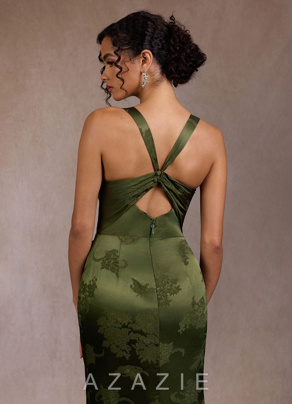 Isabelle {color} Maxi Dress  sp_dark_moss_#dm134083