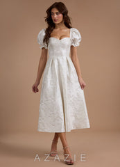 Charly {color} Midi Dress  sp_ivory_pearl_#ip134386