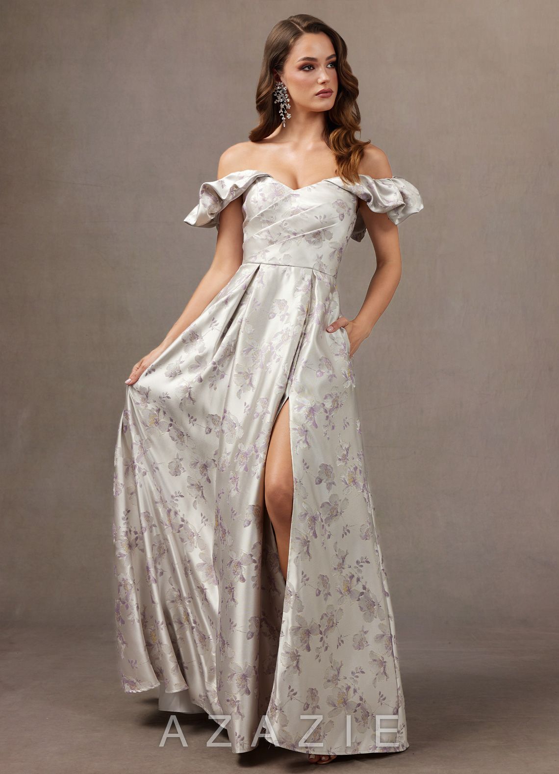 Hannah {color} Maxi Dress  sp_silver_lilac_#sl134372