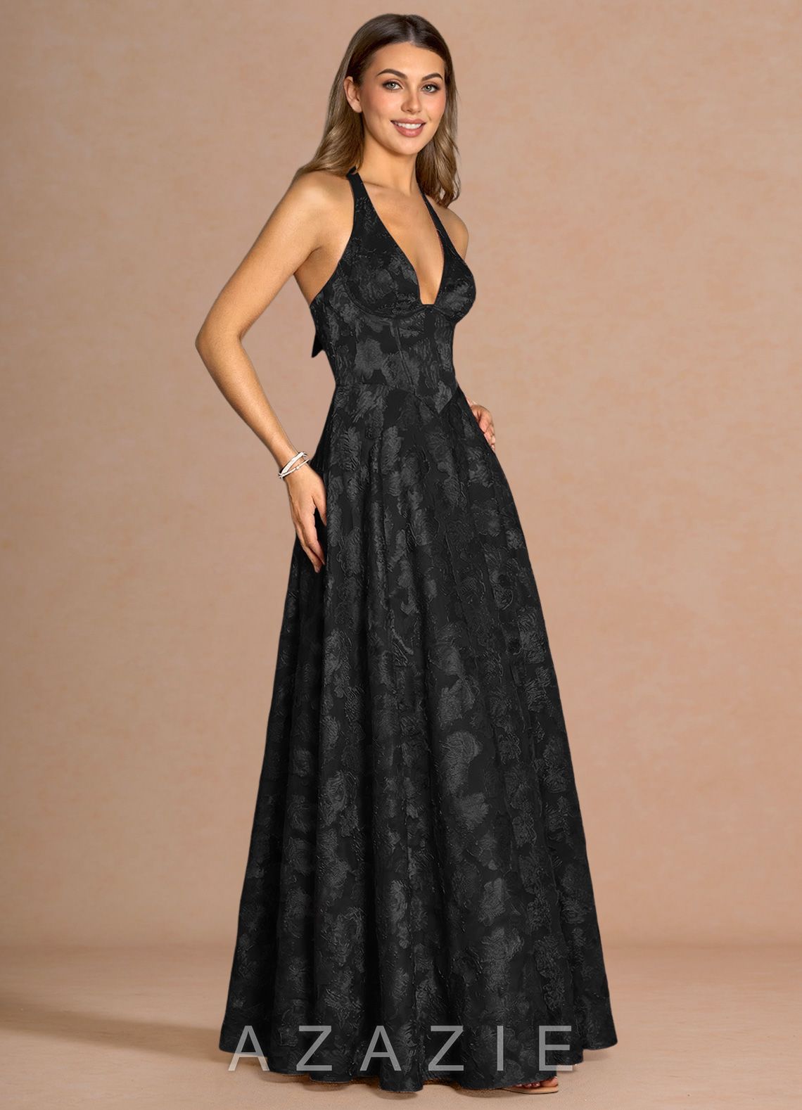 Isabeau {color} Maxi Dress  sp_black_#bk134741