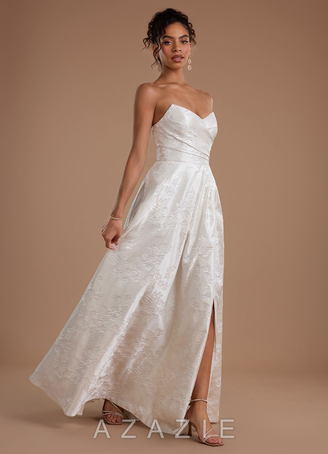 Chasity {color} Maxi Dress  sp_ivory_pearl_#ip134386