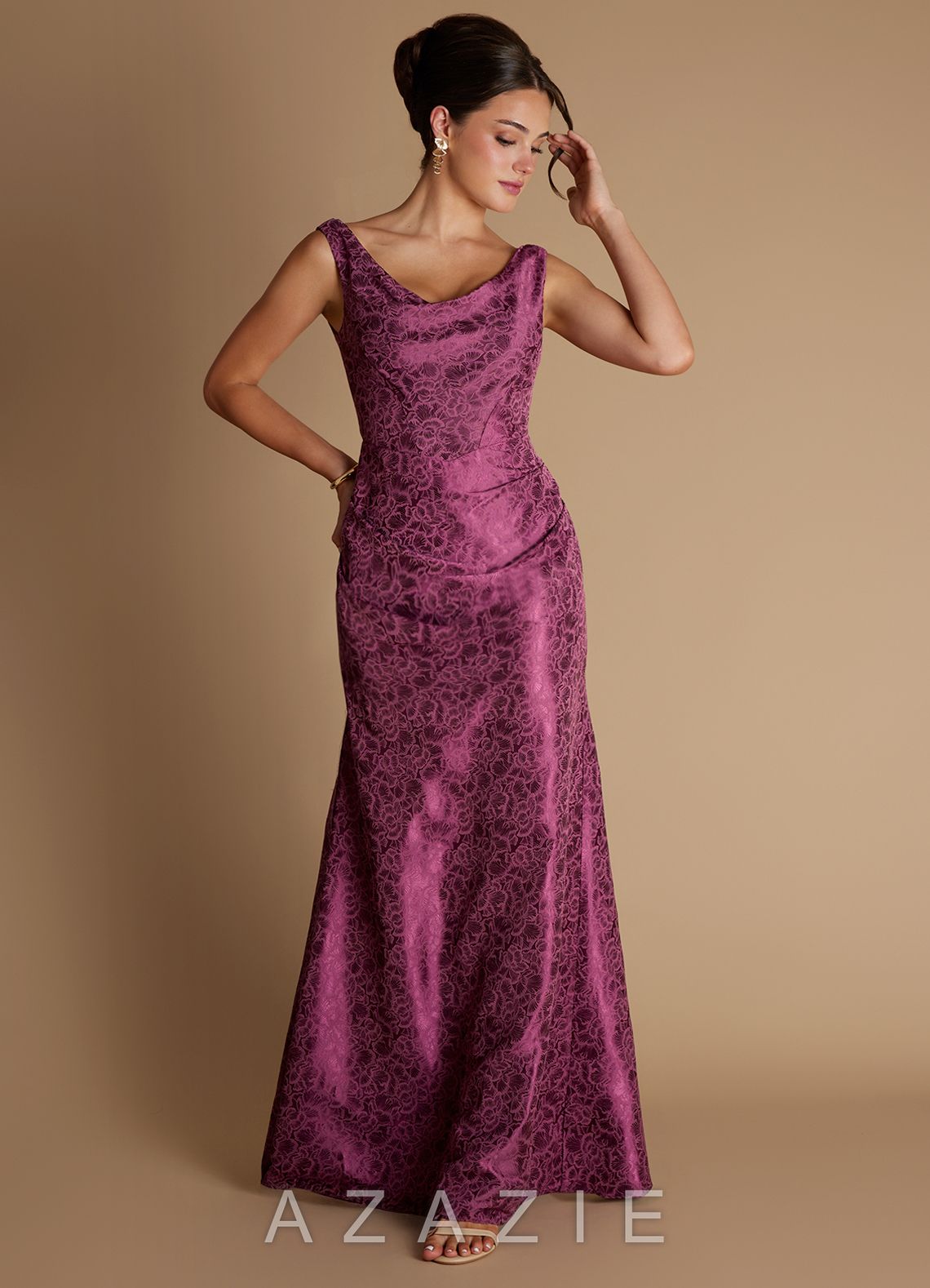 Kiana {color} Maxi Dress  sp_plum_purple_#pp134412