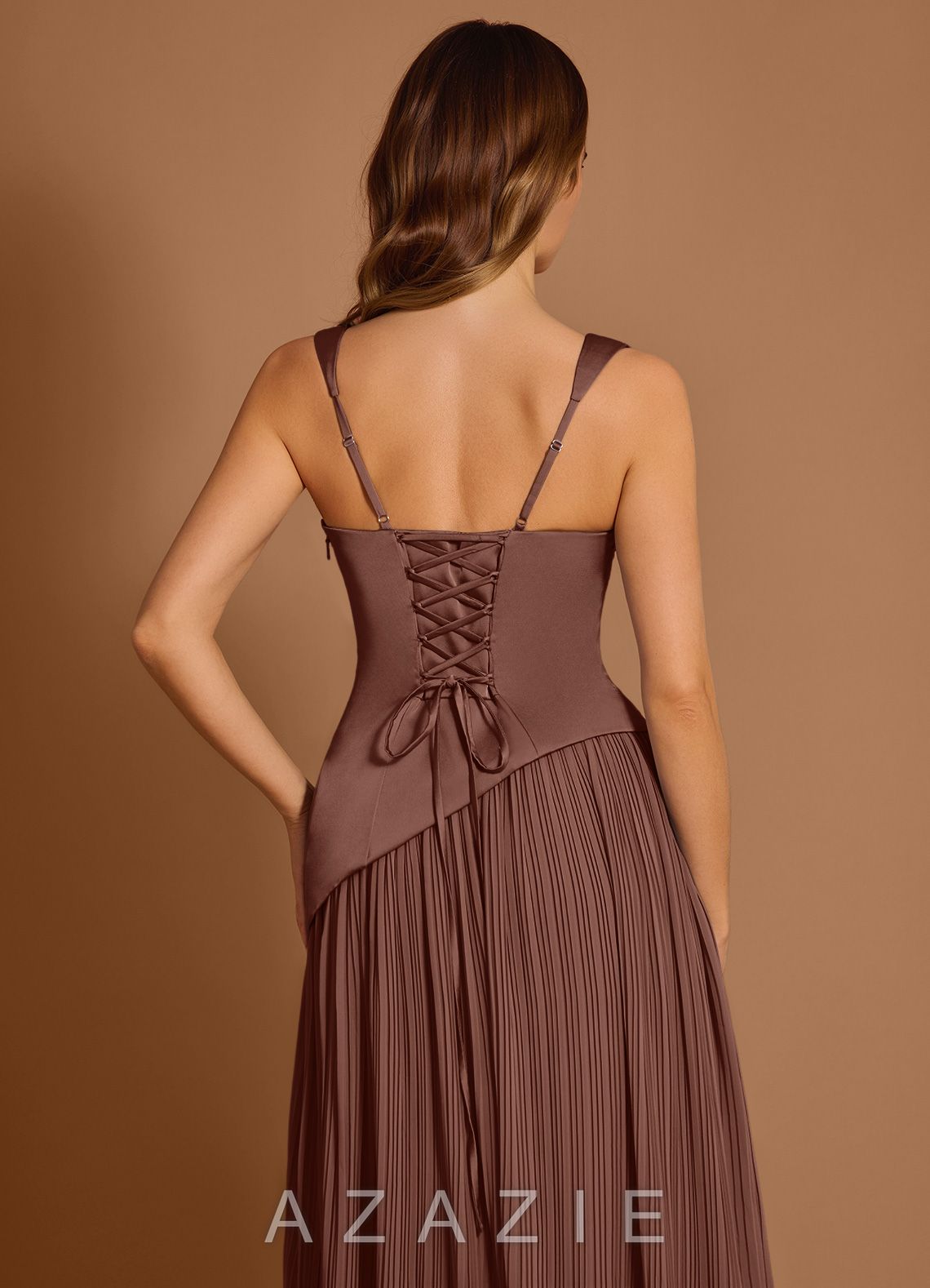 Stephanie {color} Maxi Dress  mocha_coco_#134126