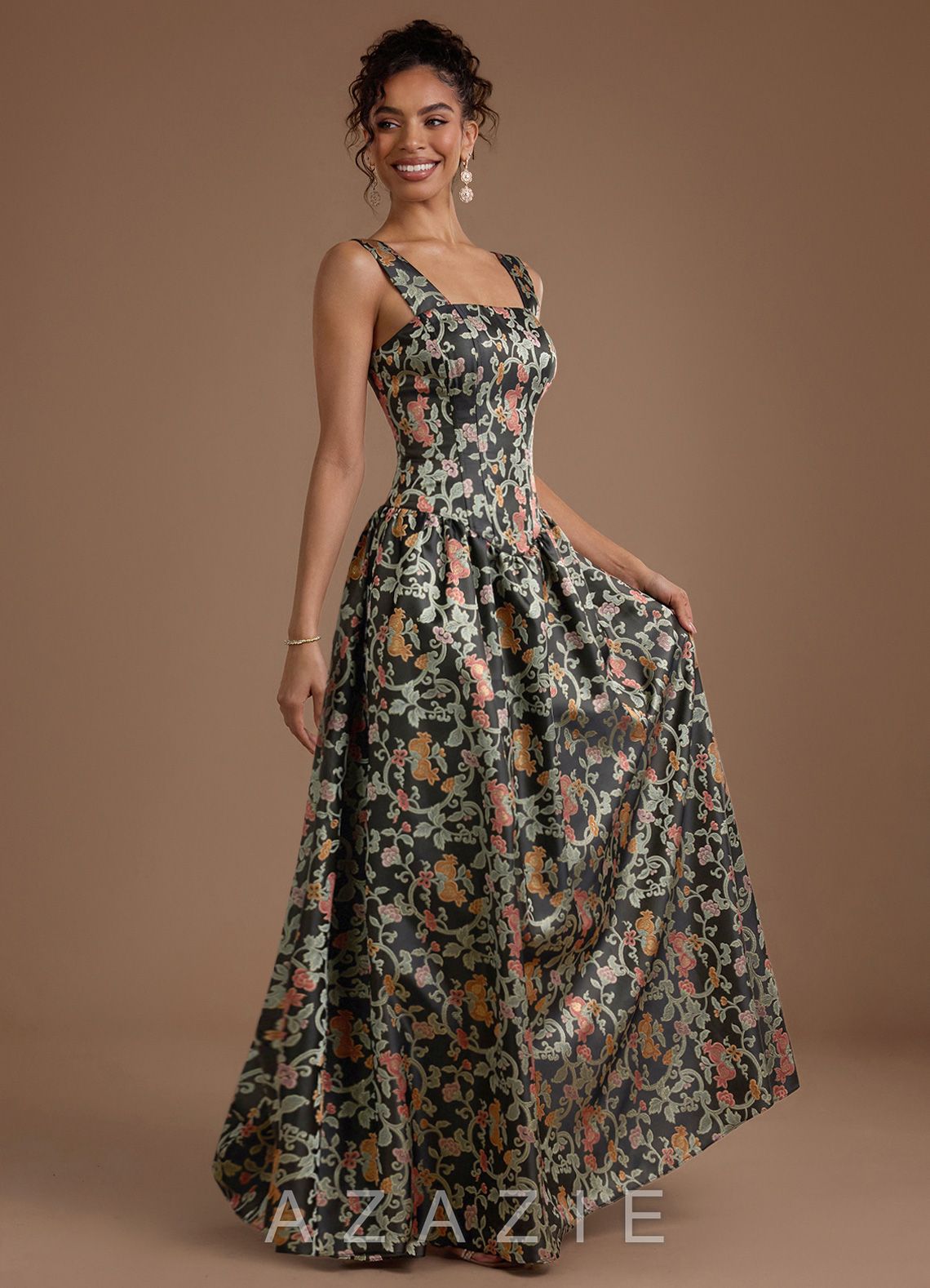 Adele {color} Maxi Dress  sp_midnight_garden_#mg134314
