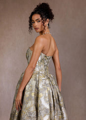 Mavis {color} Gown  sp_gilded_silver_#gs134087