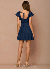 Anna {color} Mini Dress  navy_#ny134188