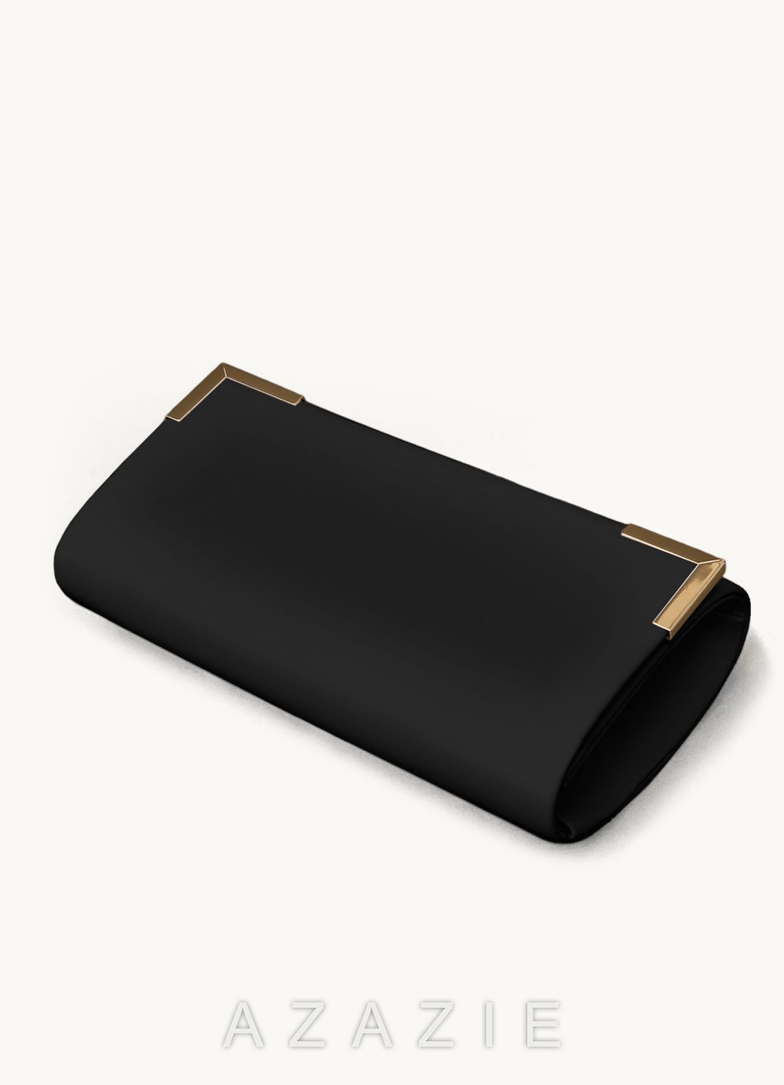 Pu Metal Embellished Envelope Bag