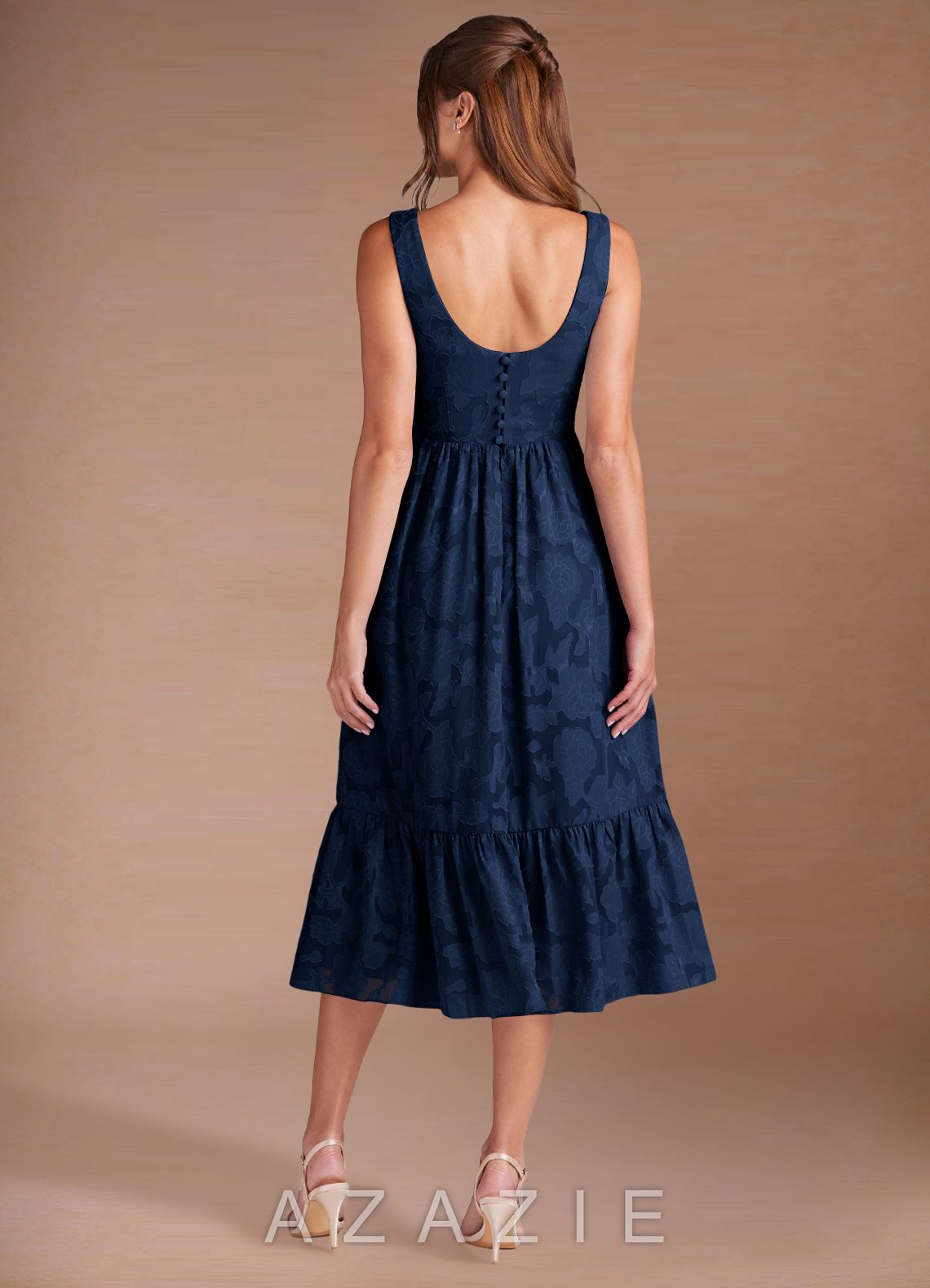 Juliette {color} Midi Dress  navy_#ny134188
