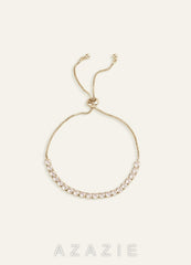 Rhinestone Adjustable Strand Bracelet