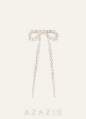 Pearl Bow Barrette
