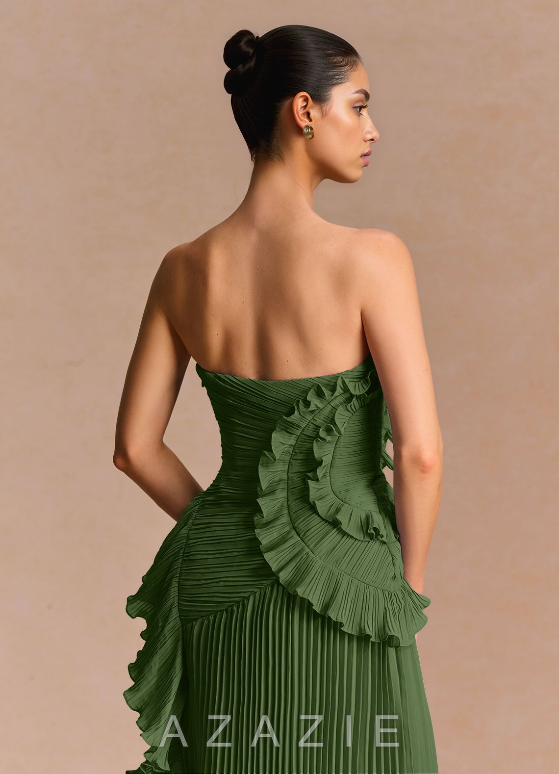 Brylee {color} Maxi Dress  sp_olive_#111401