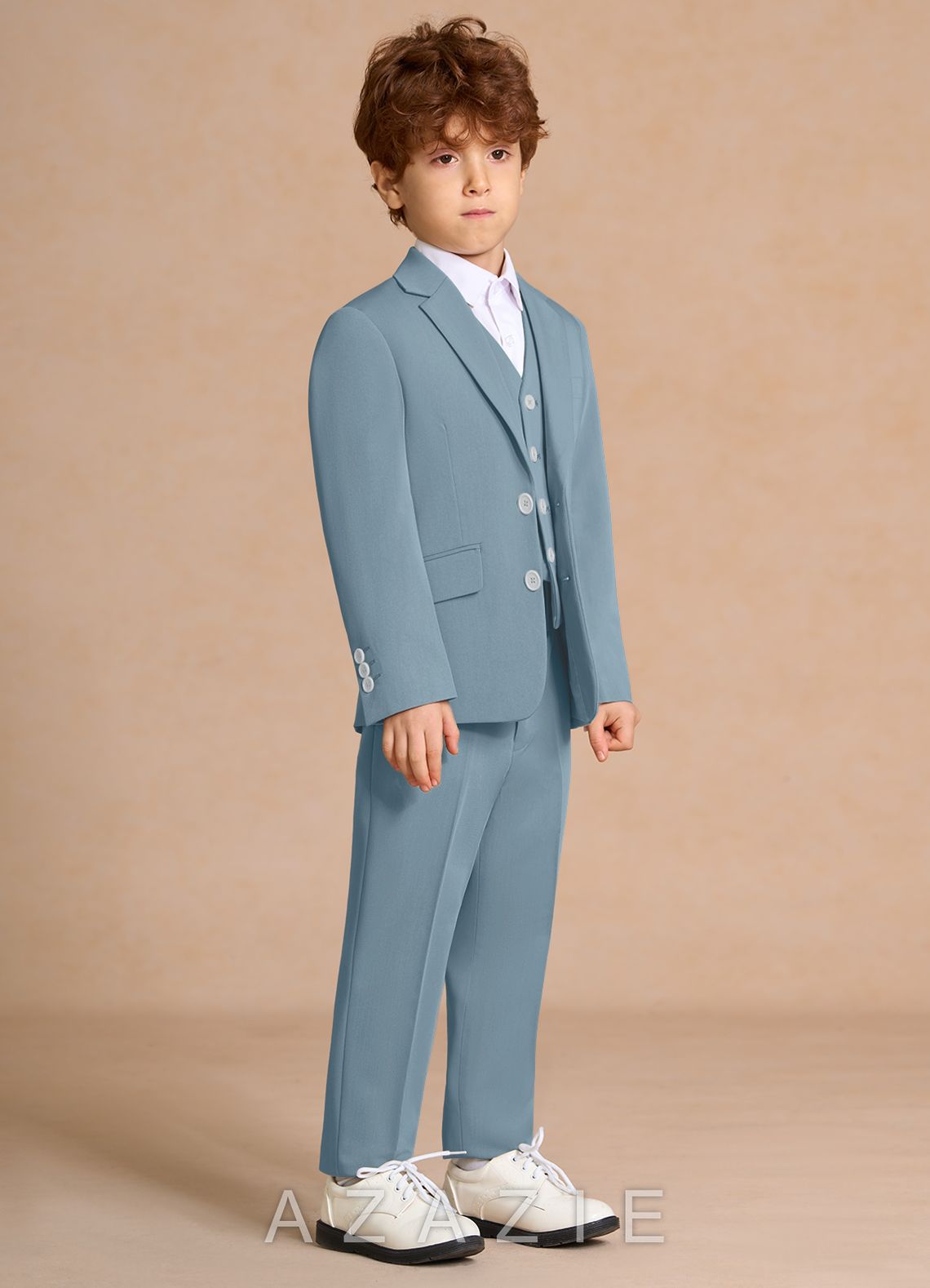 Oliver Light Blue Boys 3-Piece Suit