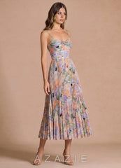 Vesper {color} Midi Dress  sp_purple_green_#pg134444